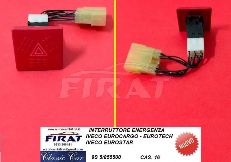 INTERRUTTORE EMERGENZA IVECO EUROCARGO (5/855500)